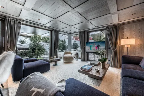 Luxury Apartment Jardin Alpin area Mountain views, 5 bedrooms in Courchevel vacation rental For Super Rich