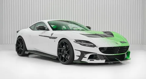 2022 Ferrari Roma Mansory Green for sale For Super Rich