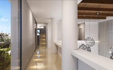 Design Villa top of a hill in the Alcuzcuz Nature Reserve heated infinity pool, 12 bedrooms in Benahavis - Marbella search for sale For Super Rich