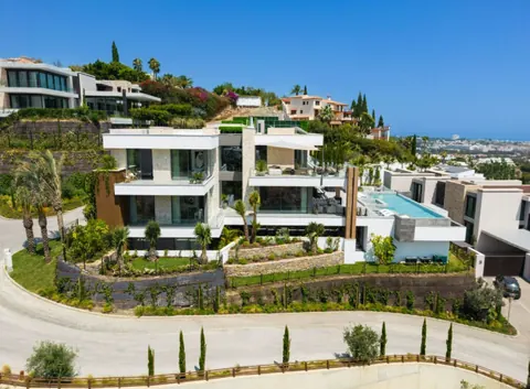 Modern Villa Indoor & outdoor pool sauna & Jacuzzi, 6 bedrooms in Benahavis La Quinta - Marbella search for sale For Super Rich