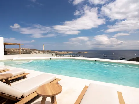 High-end Villa Panoramic View Sea View, 8 bedrooms in Mykonos 928727 rental For Super Rich