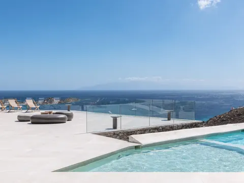 High-end Villa Panoramic View Sea View, 8 bedrooms in Mykonos property rental For Super Rich