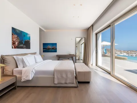High-end Villa Panoramic View Sea View, 8 bedrooms in Mykonos deal rental For Super Rich