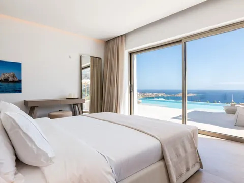 High-end Villa Panoramic View Sea View, 8 bedrooms in Mykonos top rental For Super Rich