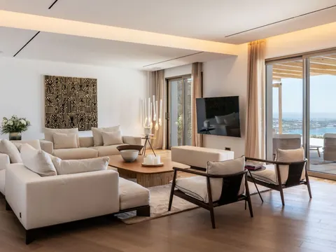 High-end Villa Panoramic View Sea View, 8 bedrooms in Mykonos price rental For Super Rich