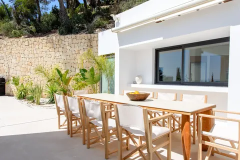Modern Villa Ocean views minutes from the only golf course, 7 bedrooms in Santa Eulalia - Ibiza best for sale For Super Rich