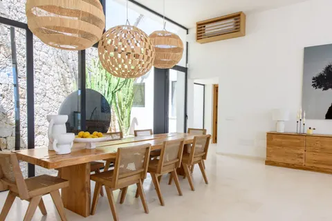 Modern Villa Ocean views minutes from the only golf course, 7 bedrooms in Santa Eulalia - Ibiza deal for sale For Super Rich