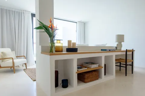 Modern Villa Ocean views minutes from the only golf course, 7 bedrooms in Santa Eulalia - Ibiza luxury for sale For Super Rich