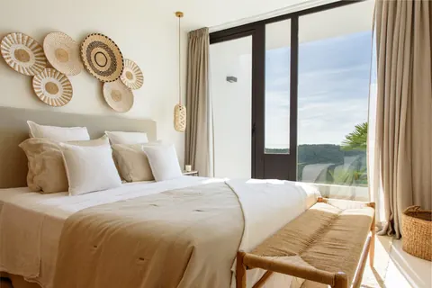 Modern Villa Ocean views minutes from the only golf course, 7 bedrooms in Santa Eulalia - Ibiza prix for sale For Super Rich