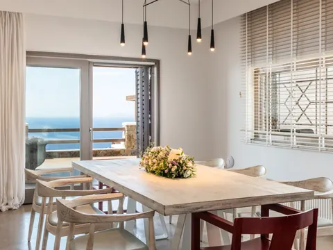Elegant Villa Panoramic View Sea View, 8 bedrooms in Mykonos best rental For Super Rich