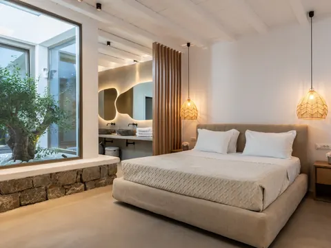 Elegant Villa Panoramic View Sea View, 8 bedrooms in Mykonos real estate rental For Super Rich