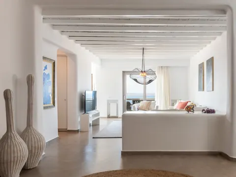 Elegant Villa Panoramic View Sea View, 8 bedrooms in Mykonos value rental For Super Rich
