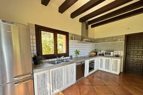 Mediterranean Colonial Villa Panoramic views of the sea & mountain chlorine pool and pond, 7 bedrooms in Santa Eulalia - Ibiza property for sale For Super Rich