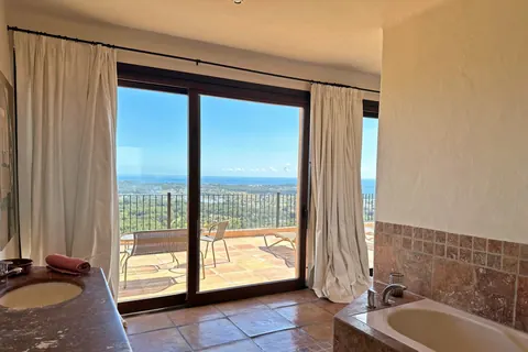 Mediterranean Colonial Villa Panoramic views of the sea & mountain chlorine pool and pond, 7 bedrooms in Santa Eulalia - Ibiza Classified ads for sale For Super Rich