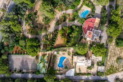Luxury Villa Panoramic View, 2 Pools, 8 bedrooms in Ibiza