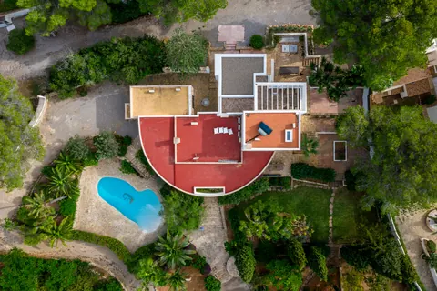 Luxury Villa Panoramic View, 2 Pools, 8 bedrooms in Ibiza image for sale For Super Rich