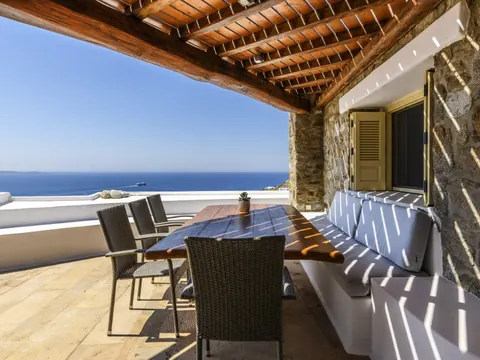 Mykonian style Villa Panoramic View, 800 meters from the Port, 10 bedrooms in Mykonos 1091811 for sale For Super Rich