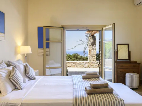 Mykonian style Villa Panoramic View, 800 meters from the Port, 10 bedrooms in Mykonos price for sale For Super Rich