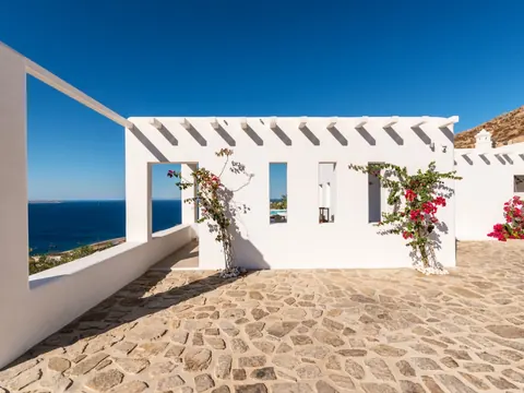 Luxury Villa Sea View swimming pool, jacuzzi, 8 bedrooms in Mykonos image for sale For Super Rich