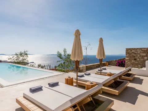Luxury Villa Sea View swimming pool, jacuzzi, 8 bedrooms in Mykonos ads for sale For Super Rich