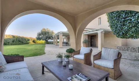 Luxury Villa Beach Front Private Beach, 8 bedrooms in Porto Heli value for sale For Super Rich