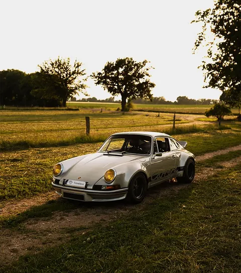 1969 Porsche 911 S RSR Restomod Silver 7000 Kilometers