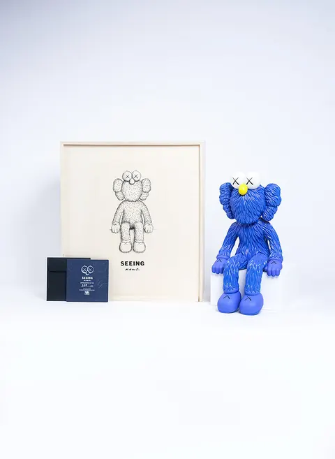 KAWS Seeing Blue