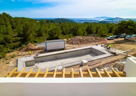 Modern Villa Sea View Mountain View, 4 bedrooms in Nuestra Señora de Jesús - Ibiza available for sale For Super Rich