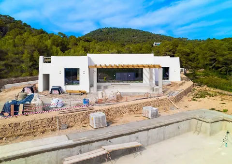 Modern Villa Sea View Mountain View, 4 bedrooms in Nuestra Señora de Jesús - Ibiza buy for sale For Super Rich