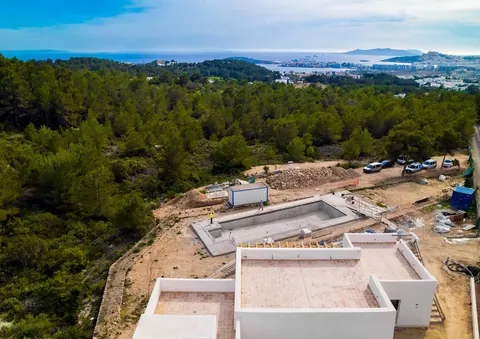 Modern Villa Sea View Mountain View, 4 bedrooms in Nuestra Señora de Jesús - Ibiza search for sale For Super Rich