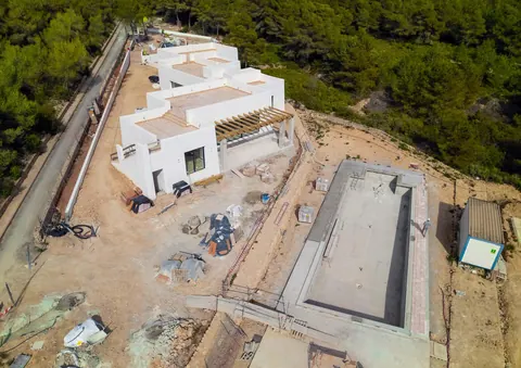 Modern Villa Sea View Mountain View, 4 bedrooms in Nuestra Señora de Jesús - Ibiza property for sale For Super Rich