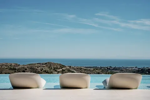 Design Villa Panoramic View Home cinema, wine cellar, gym, 7 bedrooms in Benahavis - Marbella top for sale For Super Rich