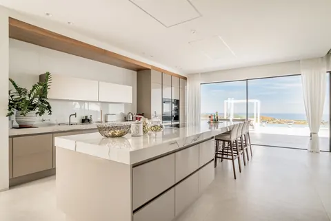 Design Villa Panoramic View Home cinema, wine cellar, gym, 7 bedrooms in Benahavis - Marbella ultra luxury for sale For Super Rich
