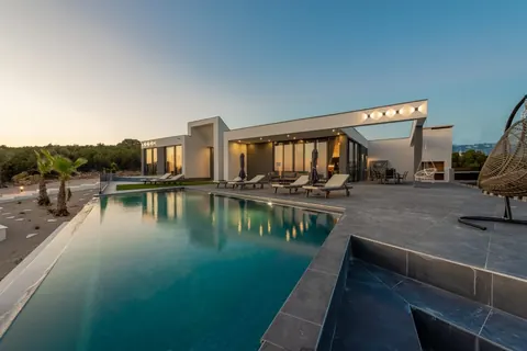 Luxury Villa Panoramic View Sea View, 12 bedrooms in Otok Pag Novalja photo for sale For Super Rich