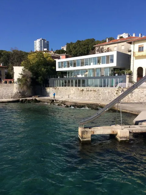 Luxury Villa Beach Front 1st row to the sea, 4 bedrooms in Rijeka