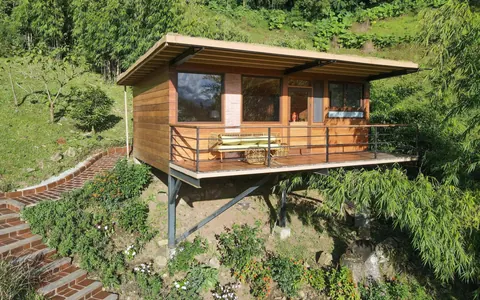Architectural Ranch/Farm panoramic mountain view, 4 bedrooms in Boquete, Chiriquí HZ247 for sale For Super Rich