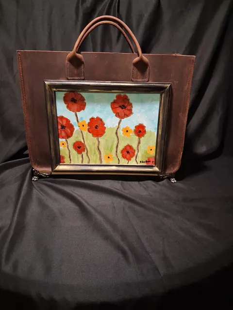 Poppies In Gold 20,000 for sale For Super Rich