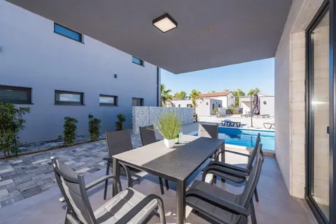 Modern Villa Sea View swimming pool, 3 bedrooms in Zadar Vir expensive for sale For Super Rich