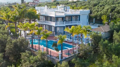 Design Villa Panoramic View impressive swimming pool, 6 bedrooms in Peloponnese Used for sale For Super Rich Design Villa Panoramic View impressive swimming pool, 6 bedrooms in Peloponnese Used for sale For Super Rich