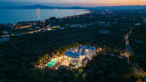 Design Villa Panoramic View impressive swimming pool, 6 bedrooms in Peloponnese best for sale For Super Rich Design Villa Panoramic View impressive swimming pool, 6 bedrooms in Peloponnese best for sale For Super Rich
