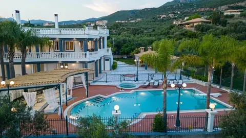 Design Villa Panoramic View impressive swimming pool, 6 bedrooms in Peloponnese search for sale For Super Rich Design Villa Panoramic View impressive swimming pool, 6 bedrooms in Peloponnese search for sale For Super Rich