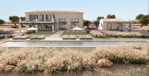 Country Villa vineyard saltwater pool, 4 bedrooms in Mallorca