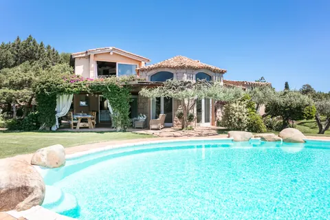 Architectural Villa Sea View Celvia beach, 6 bedrooms in Porto Cervo, Sardinia
