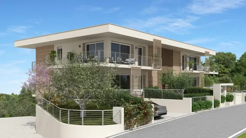 Modern Penthouse Panoramic View Residence Aquarama, 2 bedrooms in Padenghe sul Garda - Lake Garda available for sale For Super Rich
