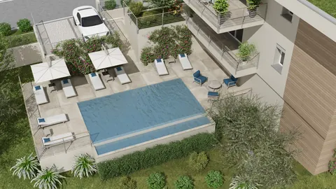 Modern Penthouse Panoramic View Residence Aquarama, 2 bedrooms in Padenghe sul Garda - Lake Garda search for sale For Super Rich
