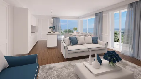 Modern Penthouse Panoramic View Residence Aquarama, 2 bedrooms in Padenghe sul Garda - Lake Garda price for sale For Super Rich