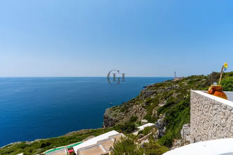 High-end Villa Sea front magnificent landscape, 5 bedrooms in Gagliano del Capo - Apulia deal for sale For Super Rich