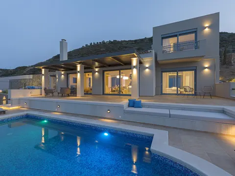 Design Villa Panoramic View Sea View, 5 bedrooms in Crete