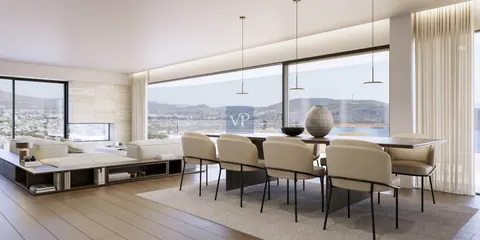 Luxury Penthouse Panoramic View 200 meters from the sea, 3 bedrooms in Vari price for sale For Super Rich