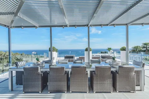 Luxury Villa frontal sea views outdoor kitchen and dining area plus private pool, 7 bedrooms in Eivissa - Ibiza available for sale For Super Rich